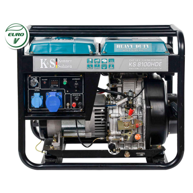 Generator de curent diesel 6,5 kw KS 8100HDE Euro 5